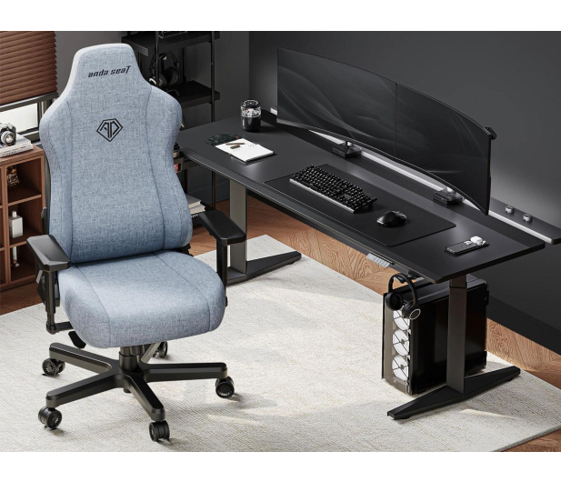 ANDA SEAT Kaiser 3E XL fabric Gray Blue - 1473967 - zdjęcie 7